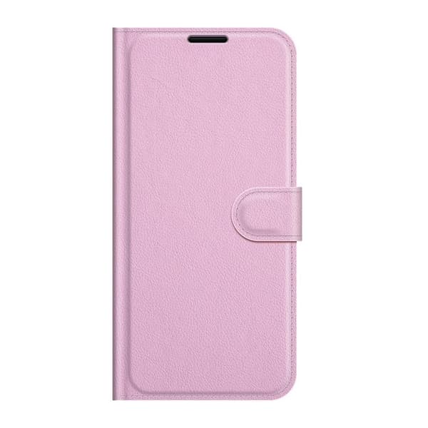 Litchi Magnetic Fodral Galaxy S22 Ultra 5G - Ljusrosa
