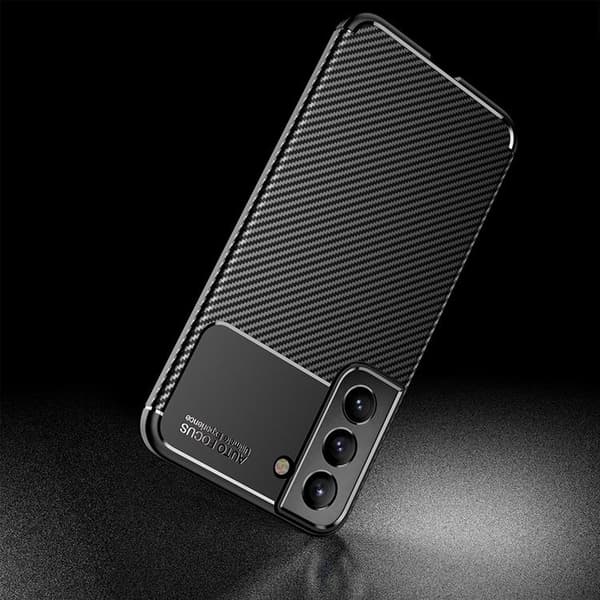 Carbon Fiber Skal Galaxy S22 Plus 5G - Svart