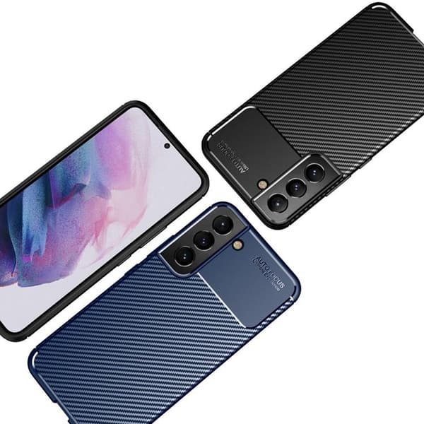 Carbon Fiber Skal Galaxy S22 Plus 5G - Svart