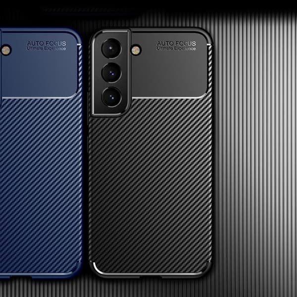 Carbon Fiber Skal Galaxy S22 Plus 5G - Svart