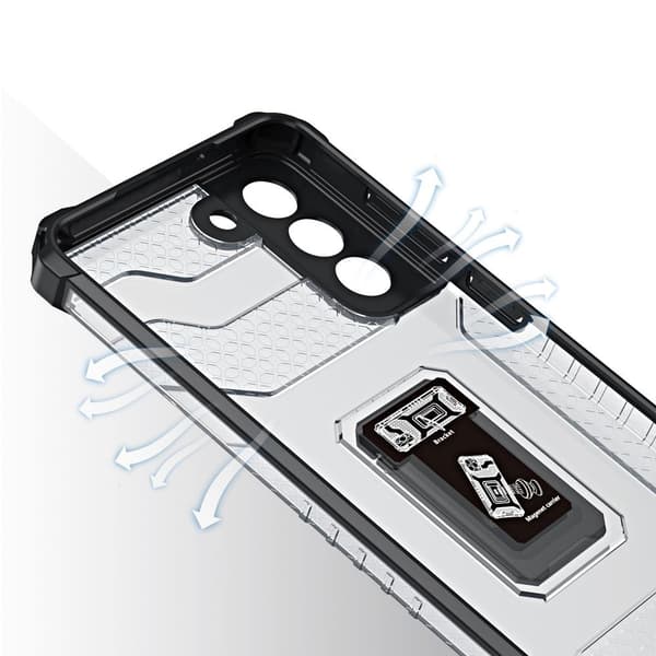 Crystal Ring Skal Galaxy S22 Plus - Svart