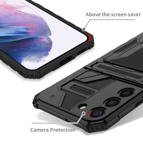 Detachable Korthållare Skal Galaxy S22 Plus 5G - Svart