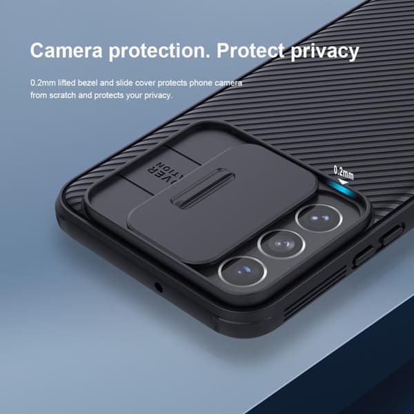 Nillkin Camshield Skal Galaxy S22 Plus 5G - Svart