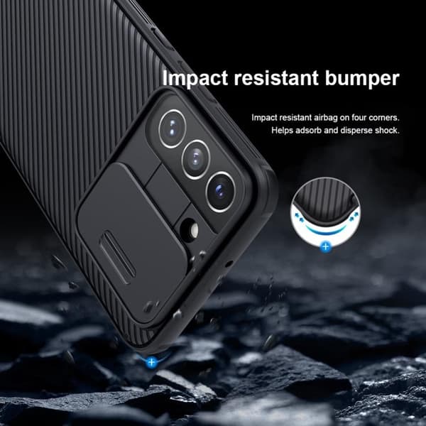 Nillkin Camshield Skal Galaxy S22 Plus 5G - Svart