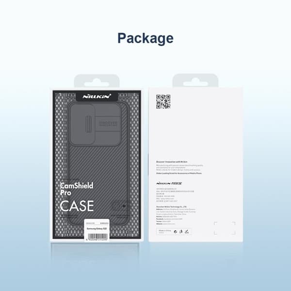 Nillkin Camshield Skal Galaxy S22 Plus 5G - Svart