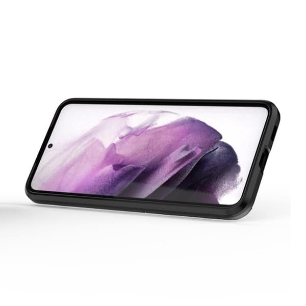 Ring Holder Kickstand Skal Galaxy S22 Plus 5G - Svart