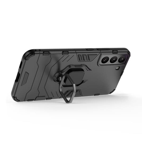 Ring Holder Kickstand Skal Galaxy S22 Plus 5G - Svart