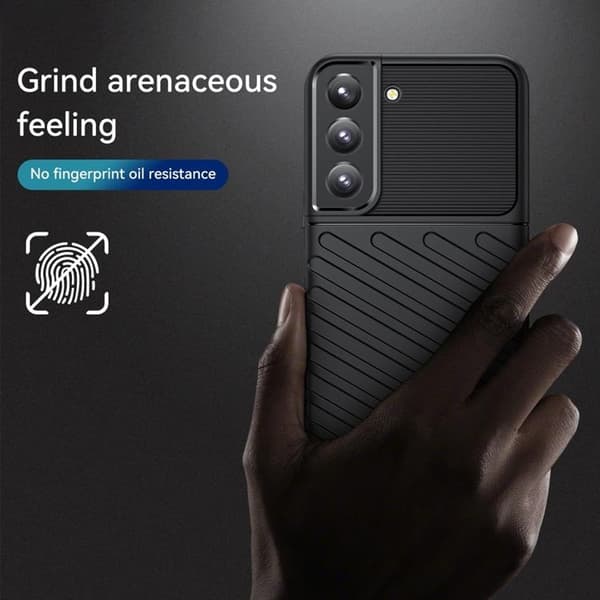 Thunder Twill Skal Galaxy S22 Plus 5G - Svart