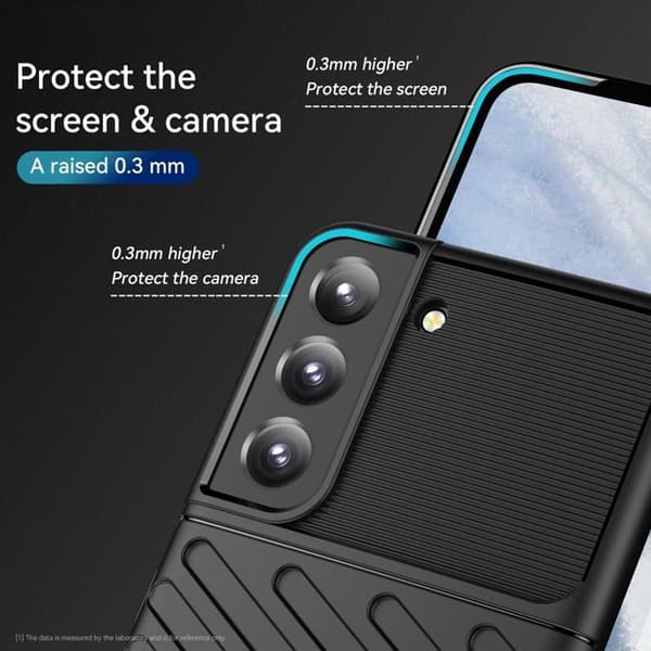 Thunder Twill Skal Galaxy S22 Plus 5G - Svart