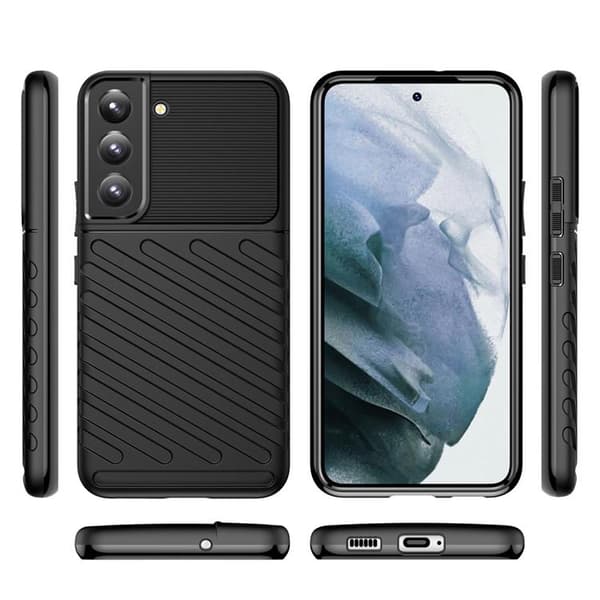 Thunder Twill Skal Galaxy S22 Plus 5G - Svart
