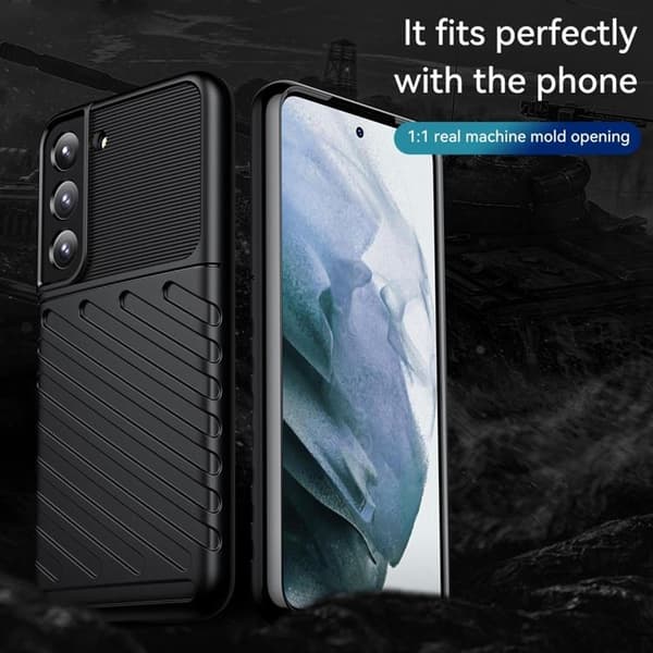 Thunder Twill Skal Galaxy S22 Plus 5G - Svart