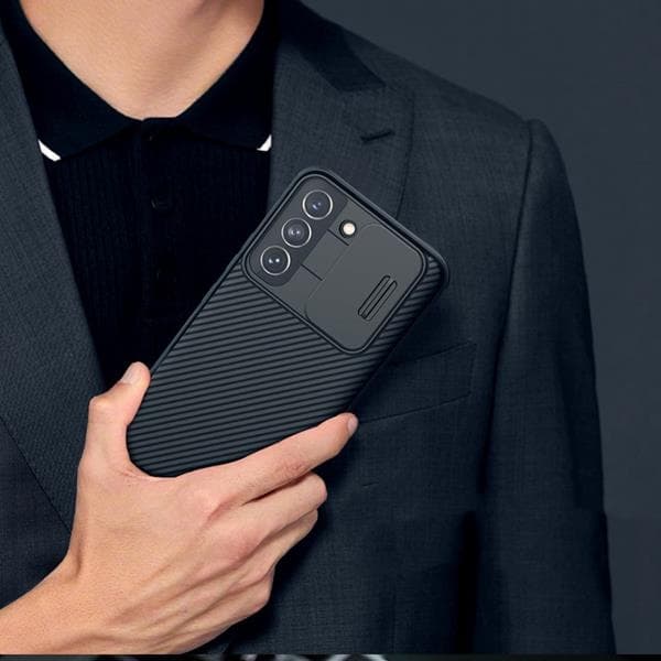 Nillkin Camshield Pro Skal Galaxy S22 Plus - Svart