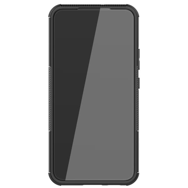 Tire Texture Kickstand Skal Galaxy S22 Plus 5G - Svart