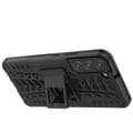 Miniatyrbild 6 av 9: Tire Texture Kickstand Skal Galaxy S22 5G - Svart