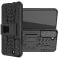 Miniatyrbild 1 av 9: Tire Texture Kickstand Skal Galaxy S22 5G - Svart