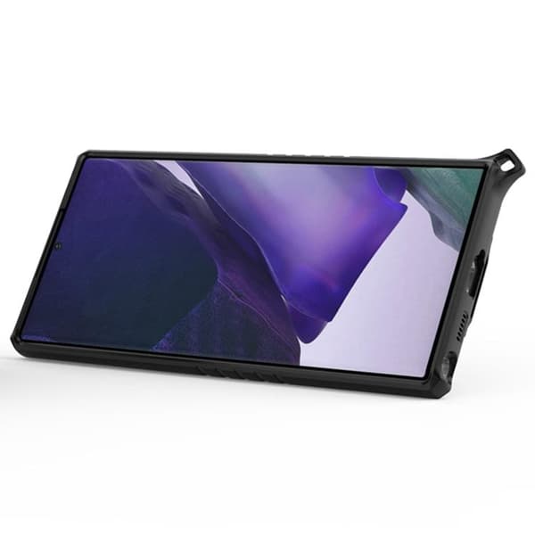 Ring Kickstand Skal Galaxy S22 Ultra 5G - Vit