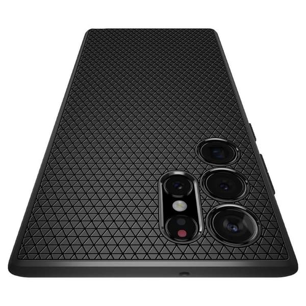 Spigen Liquid Air Skal Galaxy S22 Ultra - Matte Svart