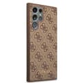 Miniatyrbild 4 av 7: Guess Metall Gold Logo Skal Galaxy S22 Ultra - Brun
