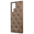 Miniatyrbild 6 av 7: Guess Metall Gold Logo Skal Galaxy S22 Ultra - Brun