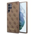 Miniatyrbild 1 av 7: Guess Metall Gold Logo Skal Galaxy S22 Ultra - Brun