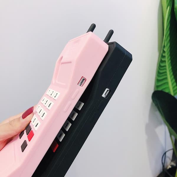Retro Skal iPhone 7/8/SE 2020 - Svart