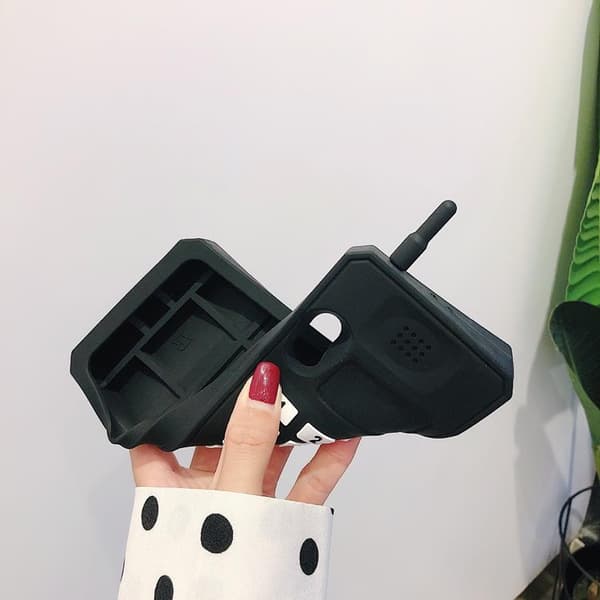 Retro Skal iPhone 7/8/SE 2020 - Svart
