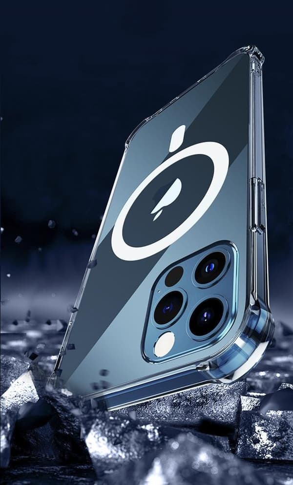 BOOM - ShockProof Magsafe Skal iPhone 12 Pro Max - Clear