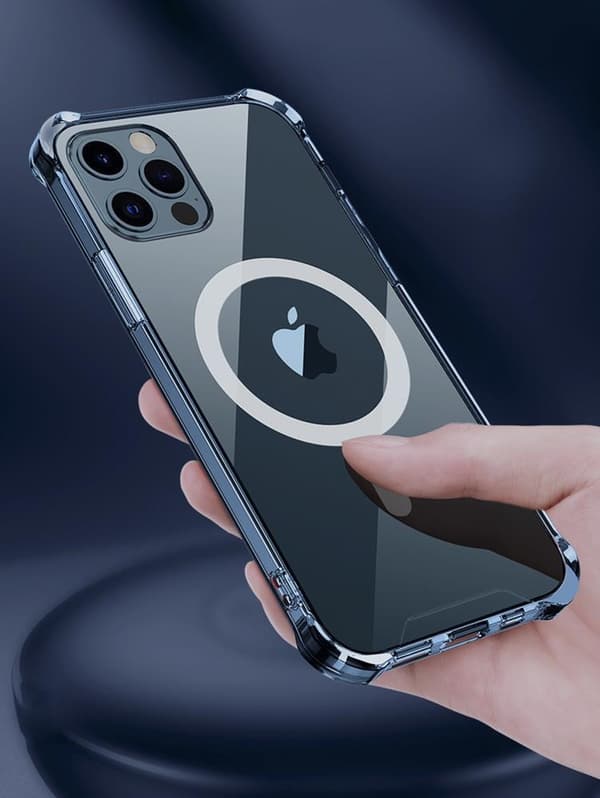 BOOM - ShockProof Magsafe Skal iPhone 12 Pro Max - Clear