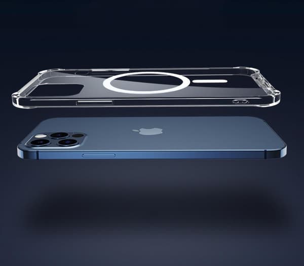 BOOM - ShockProof Magsafe Skal iPhone 12 Pro Max - Clear