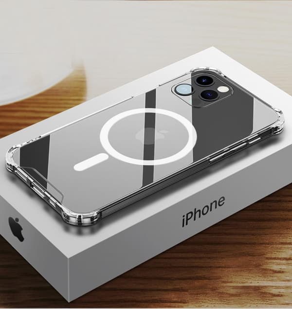 BOOM - ShockProof Magsafe Skal iPhone 12 Pro Max - Clear