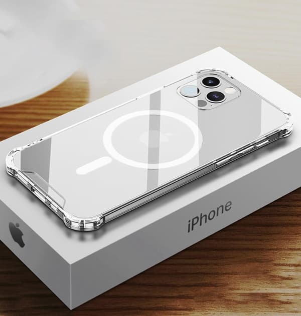 BOOM - ShockProof Magsafe Skal iPhone 12 Pro Max - Clear