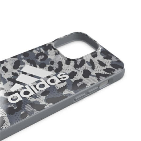 Adidas OR Snap Leopard Skal iPhone 13 Pro Max - Grå