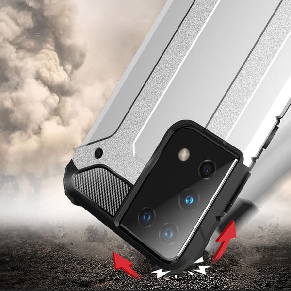 Armor Guard skal till Samsung Galaxy S21 Ultra - Guld