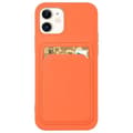 Miniatyrbild 1 av 11: Silicone Korthållare Skal iPhone 11 Pro - Orange