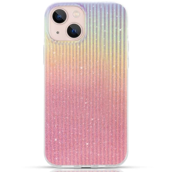 Kingxbar Sunset Travel Series Skal iPhone 13 Pro - Orange