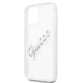 Miniatyrbild 6 av 8: Guess Vintage Script Silver Skal iPhone 12 / 12 Pro - Transparent