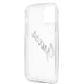 Miniatyrbild 7 av 8: Guess Vintage Script Silver Skal iPhone 12 / 12 Pro - Transparent