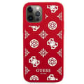 Miniatyrbild 3 av 7: Guess Peony Collection Skal iPhone 12 Pro Max - Röd
