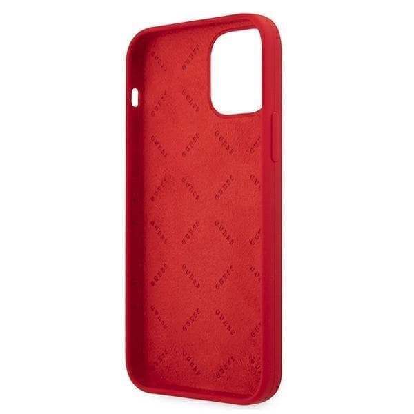 Guess Peony Collection Skal iPhone 12 Pro Max - Röd