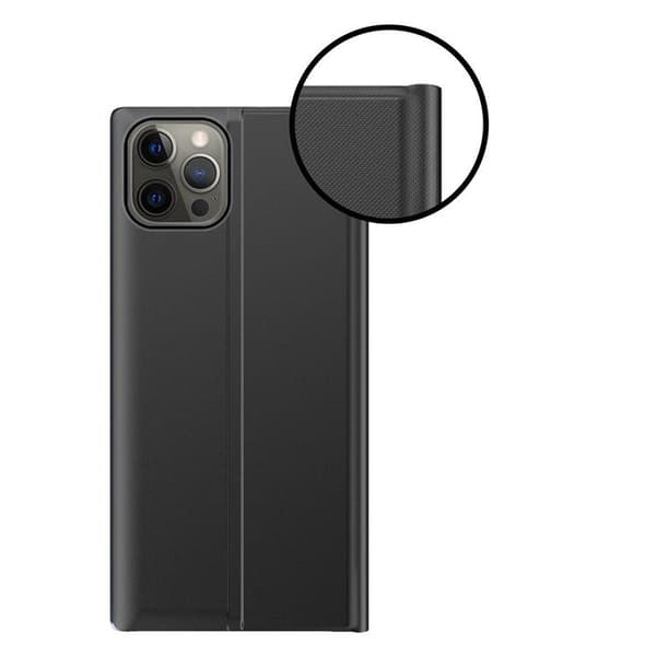 Sleep Fodral med Smart Window iPhone 13 Pro - Rosa