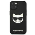 Miniatyrbild 3 av 8: Karl Lagerfeld 3D Rubber Choupette Skal iPhone 13 Mini - Svart