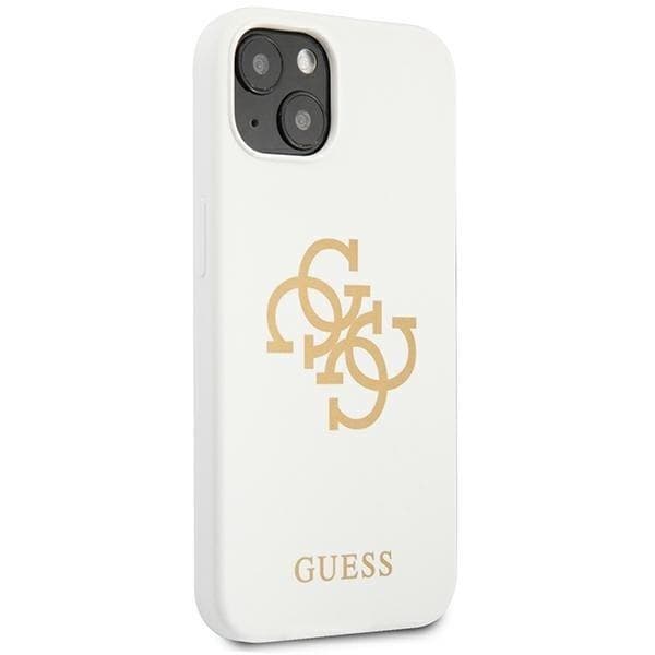 Guess Silicone Logo Skal iPhone 13 mini - Vit