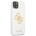Miniatyrbild 4 av 8: Guess Silicone Logo Skal iPhone 13 mini - Vit