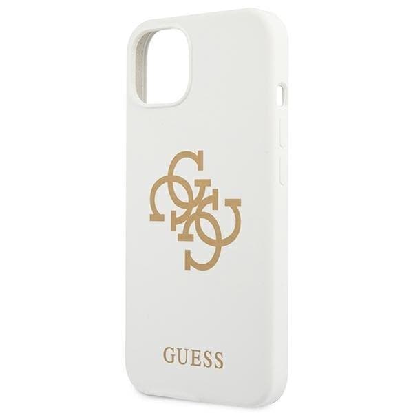 Guess Silicone Logo Skal iPhone 13 mini - Vit