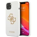 Miniatyrbild 1 av 8: Guess Silicone Logo Skal iPhone 13 mini - Vit