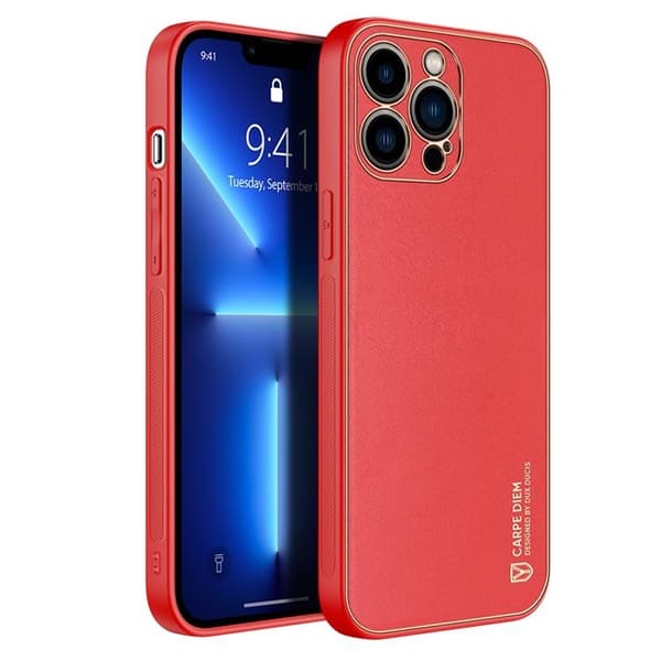 Dux Ducis Yolo Elegant Skal iPhone 13 Pro Max - Röd