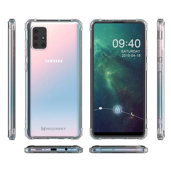 Wozinsky Anti Shock Skal Samsung Galaxy M51 - Transparent