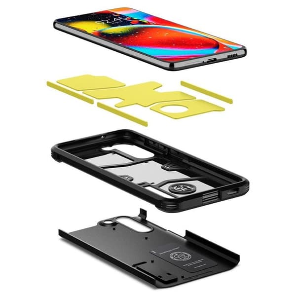 Spigen Tough Armor Skal Galaxy S21 FE - Svart