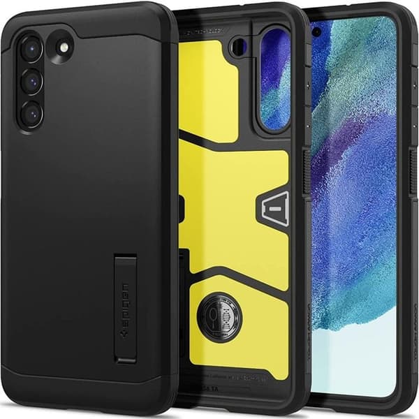 Spigen Tough Armor Skal Galaxy S21 FE - Svart