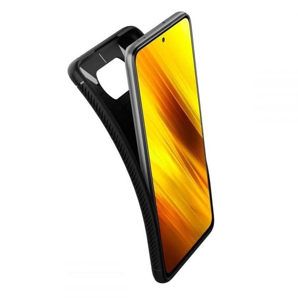 Spigen Rugged Armor Skal Xiaomi Poco X3 / X3 Pro / X3 NFC - Matte Svart